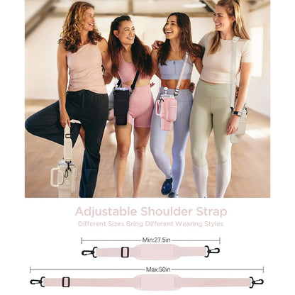 Sac de transport pour Stanley 40oz tumbler – Housse néoprène avec bandoulière et poches multiples